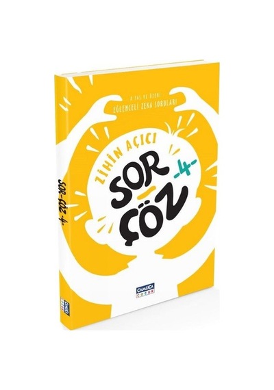 Zihin Açıcı Sor Çöz 4 - Eğlenceli Zeka Soruları- Çamlıca Çocuk Yayınları