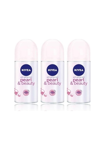 Nivea Pearl&Beauty Kadın Roll-On Deodorant 50 ML x 3