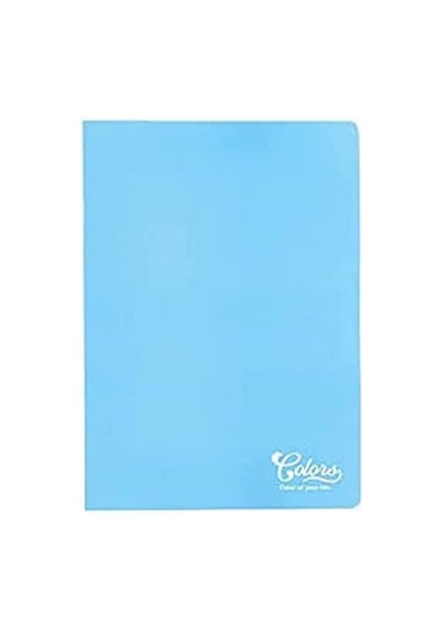 Colors A4 60 Yaprak Çizgili Defter, Pudra Mavi Genel