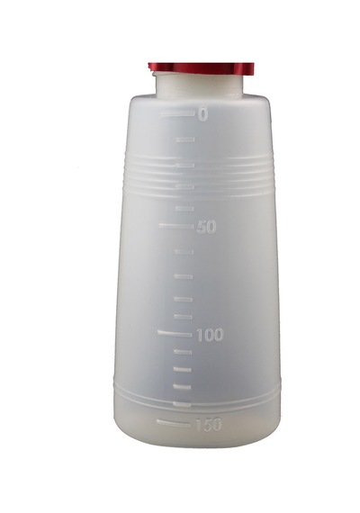 Plastik Şeffaf Metal Uçlu Kapaklı 150Ml Çok Amaçlı Yağdanlık