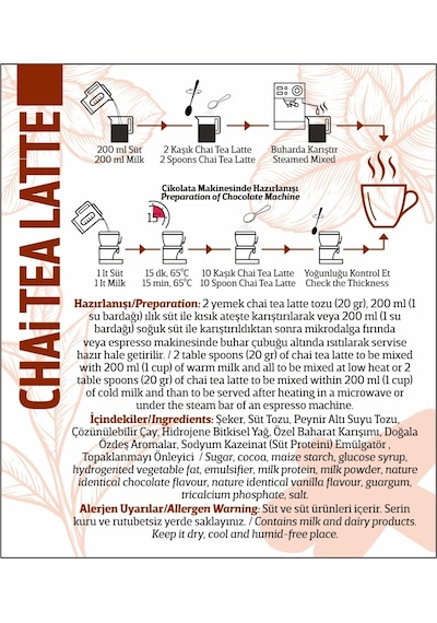 Oze Chai Tea Latte 250 G