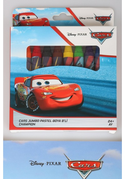 X Dekomus Lisanslı Cars 8'li Pastel Boya Ve Resim Defteri Seti Altın