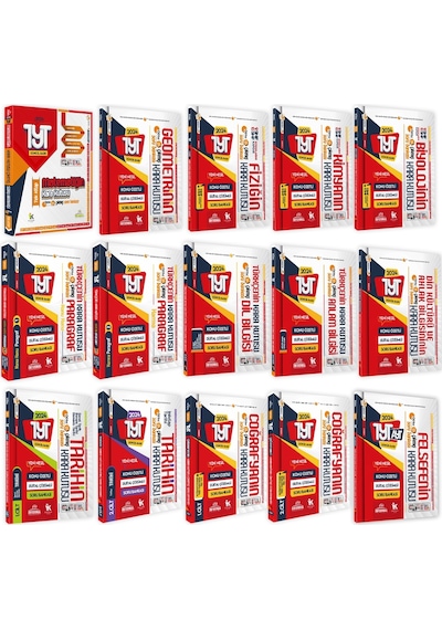 YKS-TYTnin Kara Kutusu Sayısal Altın Set Paket Konu Özetli