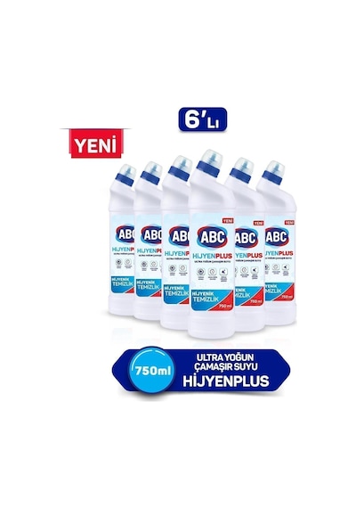 Ultra Çamaşır Suyu Hijyen Plus 750 Gr X 6 Diğer