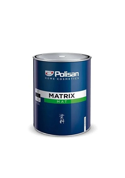 Polisan Matrıx Serisi Mat Beyaz İç Cephe Ahşap Metal Ve Duvar Boyası Mükemmel Silinir 0,75