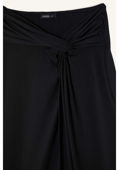 Defacto Regular Fıt Siyah Burkini Plaj Eteği H9907ax26hsbk81 Siyah-bk81