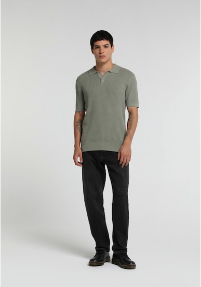 Colin's Colins Regular Fit Polo Yaka Jakarlı Erkek Yeşil Kısa Kol Kazak Cl1082368 Q1.v2 Sag Sage Colin's Colins Regular Fit Polo Yaka Jakarlı Erkek Yeşil Kısa Kol Kazak Cl1082368 Q1.v2 Sag Sage