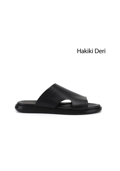 Diğer Erkek Siyah Hakiki Deri Terlik Dyma83242826