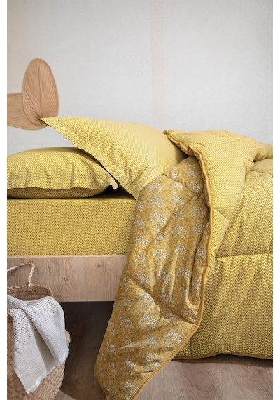 Yataş Bedding Mix&Match Thalia Çift Kişilik Yorgan - Safran Sarı