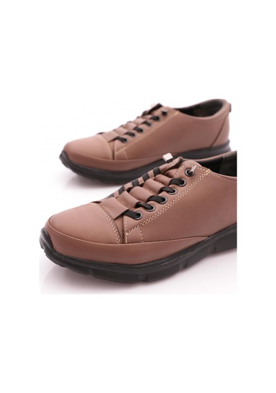 Dgn 605 Kadin Comfort Ayakkabi Ceviz