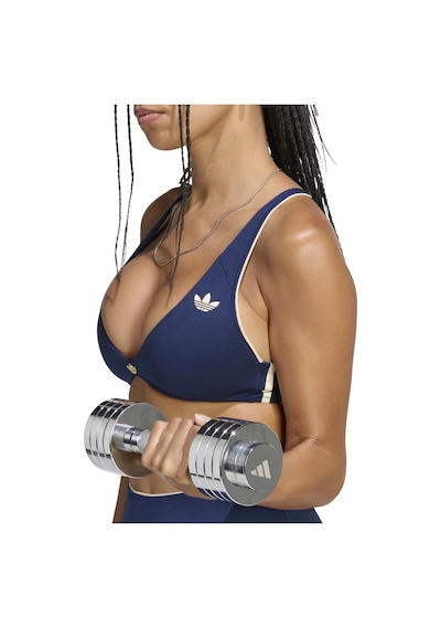 Nındıg Adidas Kadın Koşu - Yürüyüş Sporcu Sütyeni Bra Og Sp Ls Kt6954 Lacivert
