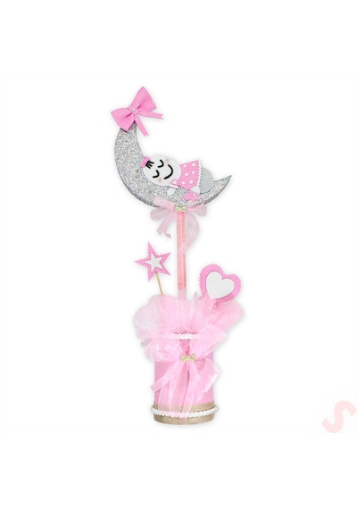 Ay Bebek Masa SüSü 50 CM x 20 CM - Pembe