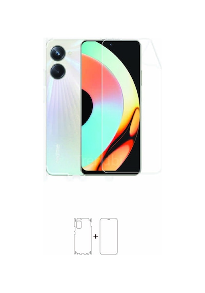 Realme 10 Pro Full Kaplama Ön Arka Ve Yanlar 360 Derece Film