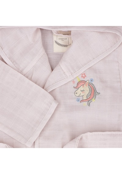 Unicorn Çocuk Müslin Bornoz