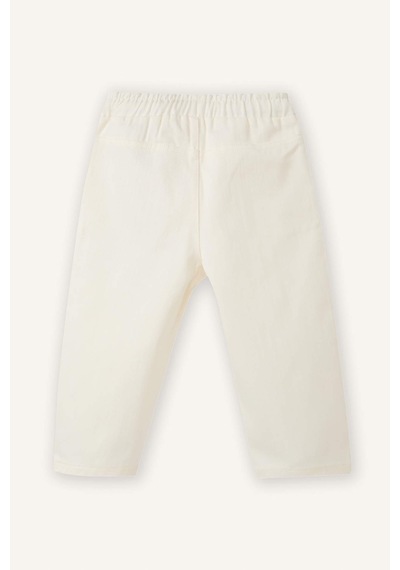 Defacto Gabardin Pantolon Erkek Bebek G9590a526sper105 Ekru-er105