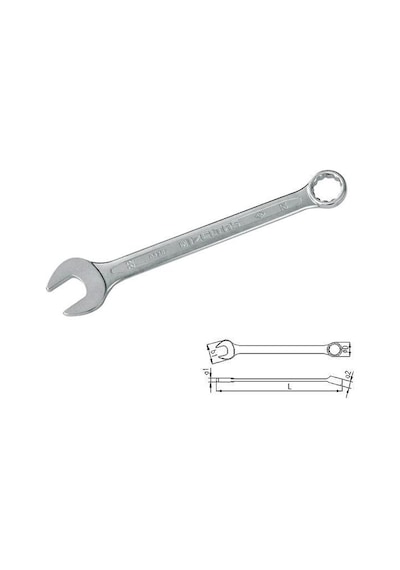 Mey İthalat İzeltaş 0320 Kombine Anahtar 12 Mm Kısa Boy