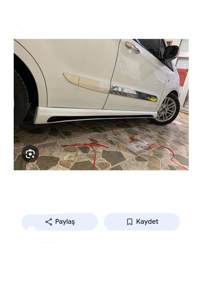 Ford Courier Yan Marşbiyel Takımı Fiber Boyasızz