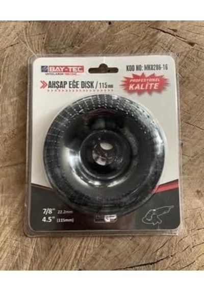 Tr Ahşap Eğe Diski 125 Mm Mk0286-17