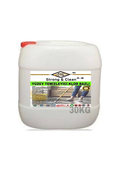 Strong&Clean Yüzey Temizleyici Klor Bazlı 30 KG