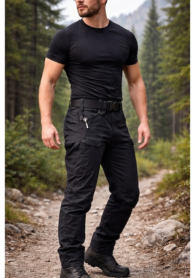 Modmen Tactical & Taktik Kalıplar Dar Olduğundan Bir Beden Büyük Alınız Taktikal Outdoor 5.11 Pantolon Siyah