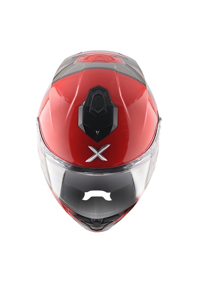Axor Brutale Surges Full Face Kapalı Kask Parlak Kırmızı - Siyah