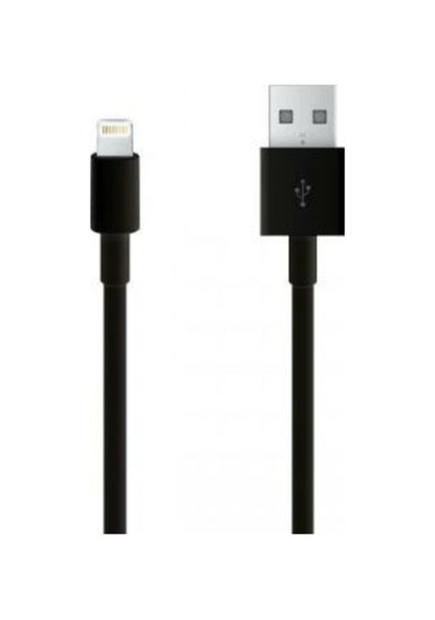 Renkli Iphone 5 5s 6 6s Usb Data Kablosu - Siyah
