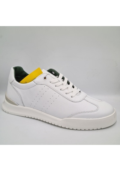 Greyder 19221 6y Beyaz Hakiki Deri Erkek Günlük Casual Urban Deri Sneaker