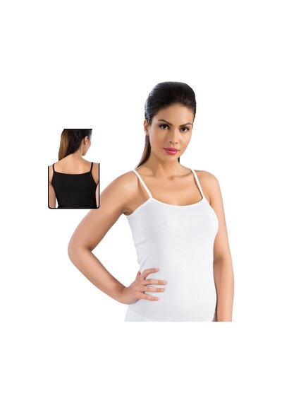6 Adet Lüx Drm Bayan Ribana Büyük Beden İp Askılı Atlet 6501