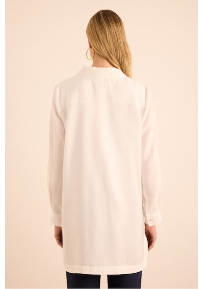 Aker Basic Tunik Beyaz Beyaz