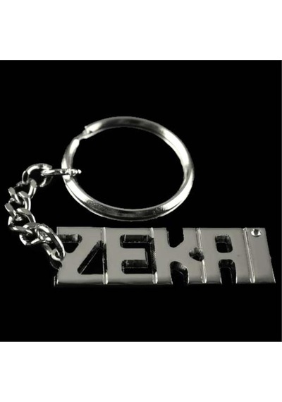 Zekai - 322 - - Nazblsmm - İsimli Anahtarlık Çok Renkli