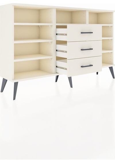 Arges Konsol 7 Raflı 3 Çekmeceli 132x30x83 Aytaşı-aytaşı/aytaşı Aytaşı/aytaşı Arges Konsol 7 Raflı 3 Çekmeceli 132x30x83 Aytaşı-aytaşı/aytaşı Aytaşı/aytaşı