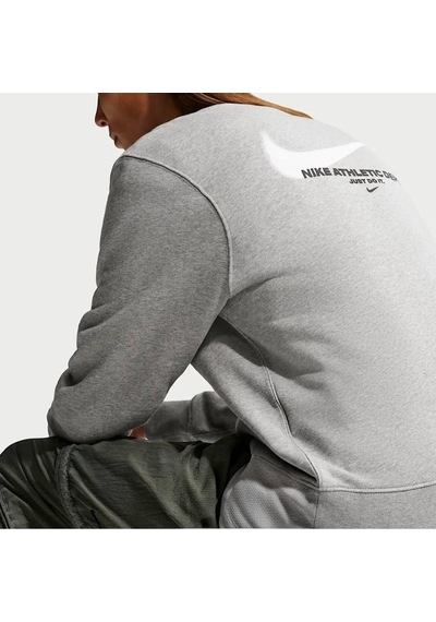 Nike Sportswear Club Bb Crew Erkek Gri Sweatshirt