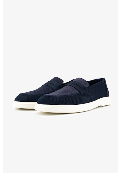 Valmenti Erkek Deri & Tekstil Lacivert Loafer Ayakkabı 1203 206 Erk Ayk Y26 Lacı Suet/trk