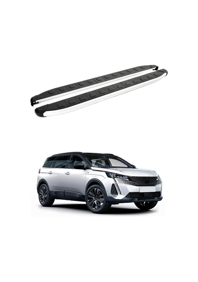 Peugeot 5008 T87 2017-2024 Yan Basamak Alyans Gri