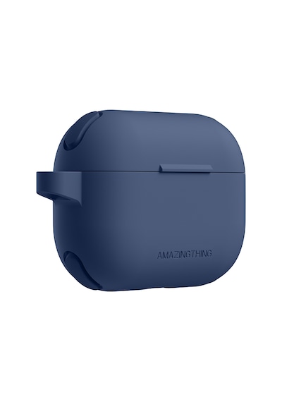 Apple Uyumlu AirPods Pro 2 Amazingthing Airbag Köşe Tasarımlı Omni Serisi Silikon Kapak Lacivert