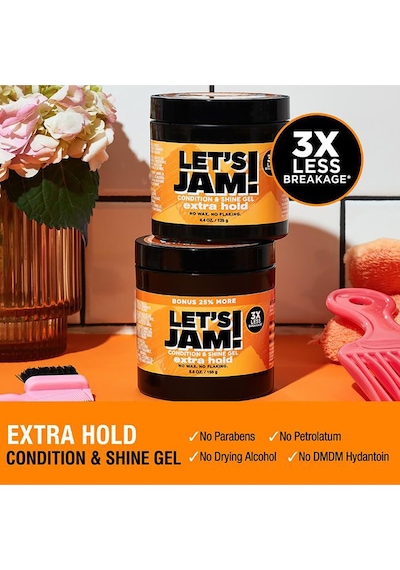 Let's Jam Ekstra Tutuş Saç Jölesi 125gr