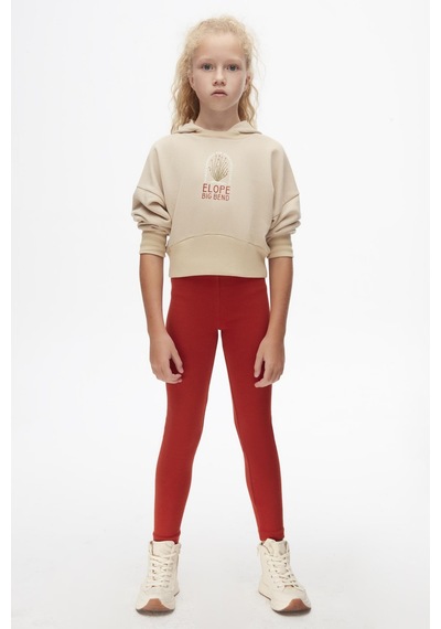 Nk Kids Kız Tayt Takım 24knk3731137312 Vizon