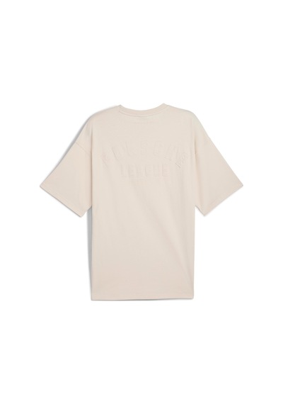 Puma Pl Lifestyle Tee Erkek Yetişkin T-shirt Krem