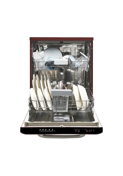 Vestel BM 5001 Retro 5 Programlı 12 Kişilik Bulaşık Makinesi Bordo