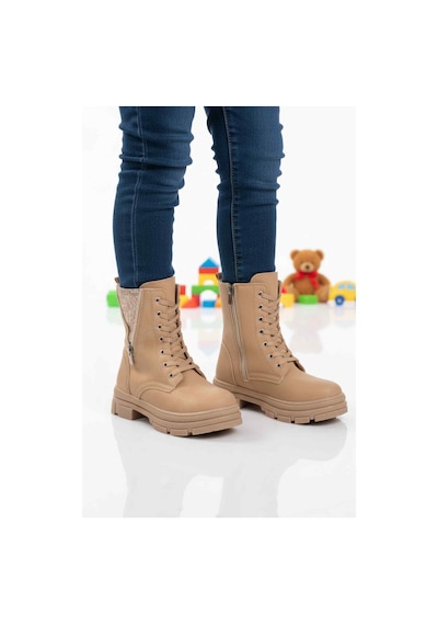 Ayakmod Nut İçi Polarlı Kaymaz Taban Kız Çocuk Bot G-1001 F Frmr Nut Zümrüt