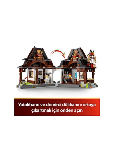 LEGO® NINJAGO® Dört Silah Demircisi 15. Yıl Dönümü 71858 - 14 Yaş ve Üzeri için 6 Minifigür İçeren Oyuncak Yapım Seti (1259 Parça)