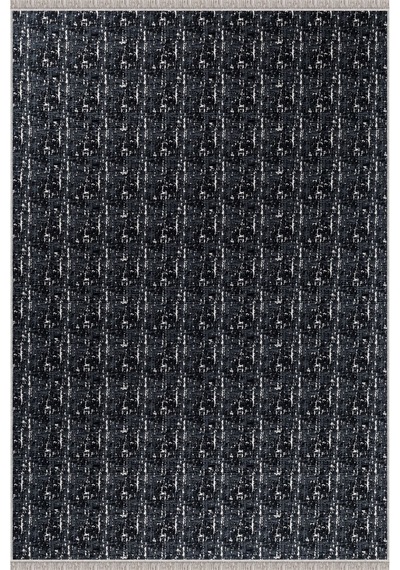 Arya Vl Çift Taraflı,katlanabilir,yıkanabilir,yüksek Kalite Pamuk Salon,oturma Odası,balkon Kilim Krem-antrasit 1