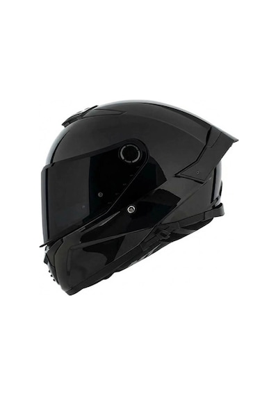 Mt Helmets Thunder 4 Gloss Black Kask Şeffaf Vizörlü Siyah