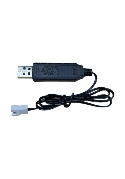 3.7v Li-ion Sm-2p Soket Oyuncak Bataryası Usb Şarj Kablosu Evimdeyokyok