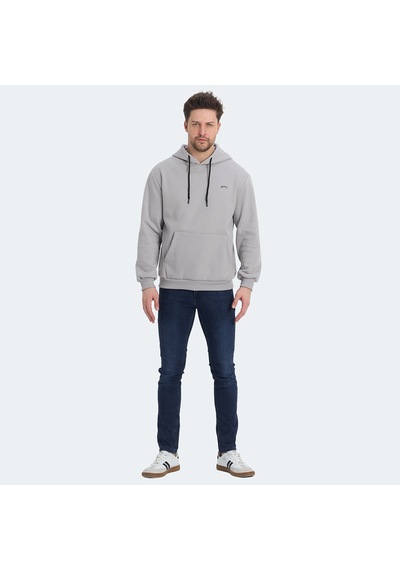 Slazenger KICKSON IN Erkek Sweatshirt Gri