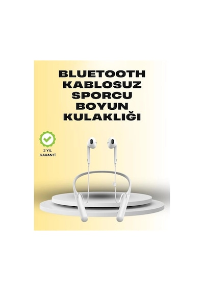 Zenvia Yüksek Kapasiteli Pil Destekli Boyun Askılı Kulaklık 100 Saat Dayanıklı Znv2026