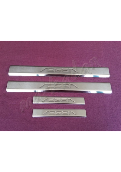 Woc Chrome Fiat Egea Krom Kapı Eşiği 2015 Sonrası 4 Parça Paslanm N11.49
