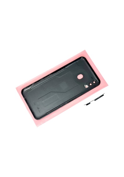 Tkgz - Samsung Galaxy Uyumlu M20 Full Kasa Arka Kapak Batarya Kapağı - Siyah Çok Renkli