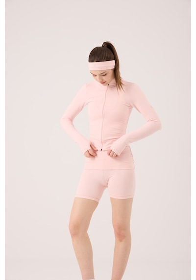 Holly Lolly Beli Kıvrımlı Mini Kacie Şort Pembe