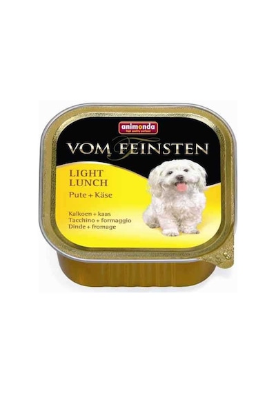 Animonda Vom Feinsten Light Lunch Hindi Etli ve Peynirli Yetişkin Köpek Maması 150 G